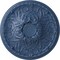 Ekena Millwork Tristan Ceiling Medallion (Fits Canopies up to 6 1/4"), Hand-Painted Americana, 32 3/8"OD x 3 1/2"P CM32TNAMF - alternate 1